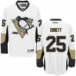 Premier Reebok Adult Andrew Ebbett Away Jersey - NHL 25 Pittsburgh Penguins