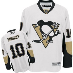 Authentic Reebok Adult Christian Ehrhoff Away Jersey - NHL 10 Pittsburgh Penguins