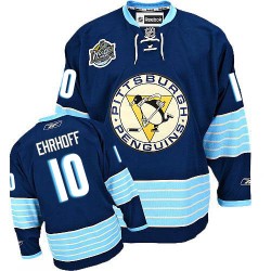 Authentic Reebok Adult Christian Ehrhoff Vintage New Third Jersey - NHL 10 Pittsburgh Penguins
