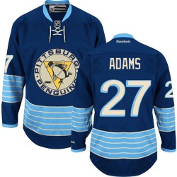 Authentic Reebok Adult Craig Adams Vintage New Third Jersey - NHL 27 Pittsburgh Penguins