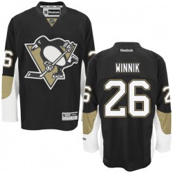Authentic Reebok Adult Daniel Winnik Home Jersey - NHL 26 Pittsburgh Penguins