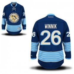 Authentic Reebok Adult Daniel Winnik Alternate Jersey - NHL 26 Pittsburgh Penguins