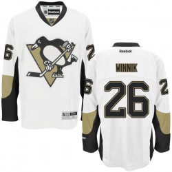 Authentic Reebok Adult Daniel Winnik Away Jersey - NHL 26 Pittsburgh Penguins