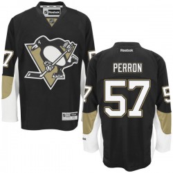 Authentic Reebok Adult David Perron Home Jersey - NHL 57 Pittsburgh Penguins