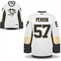 Authentic Reebok Women's David Perron Away Jersey - NHL 57 Pittsburgh Penguins