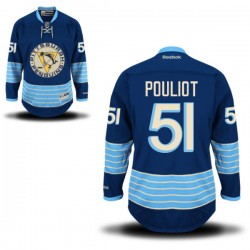 Authentic Reebok Adult Derrick Pouliot Alternate Jersey - NHL 51 Pittsburgh Penguins