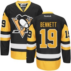 Premier Reebok Adult Beau Bennett Black/ Third Jersey - NHL 19 Pittsburgh Penguins