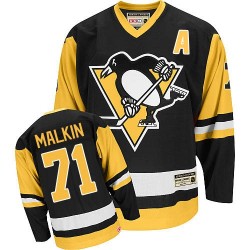 Authentic CCM Adult Evgeni Malkin Throwback Jersey - NHL 71 Pittsburgh Penguins