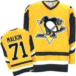 Premier CCM Adult Evgeni Malkin Throwback Jersey - NHL 71 Pittsburgh Penguins