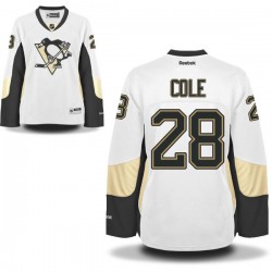 Premier Reebok Women's Ian Cole Away Jersey - NHL 28 Pittsburgh Penguins