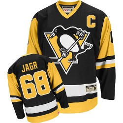 Authentic CCM Adult Jaromir Jagr Throwback Jersey - NHL 68 Pittsburgh Penguins