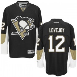 Authentic Reebok Adult Ben Lovejoy Home Jersey - NHL 12 Pittsburgh Penguins