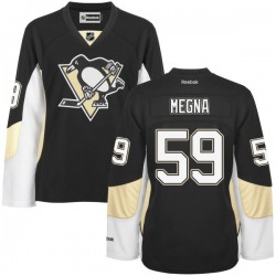Premier Reebok Women's Jayson Megna Home Jersey - NHL 59 Pittsburgh Penguins