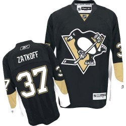 Premier Reebok Adult Jeff Zatkoff Home Jersey - NHL 37 Pittsburgh Penguins