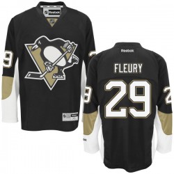 Authentic Reebok Adult Marc-andre Fleury Home Jersey - NHL 29 Pittsburgh Penguins