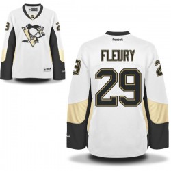 Premier Reebok Women's Marc-andre Fleury Away Jersey - NHL 29 Pittsburgh Penguins