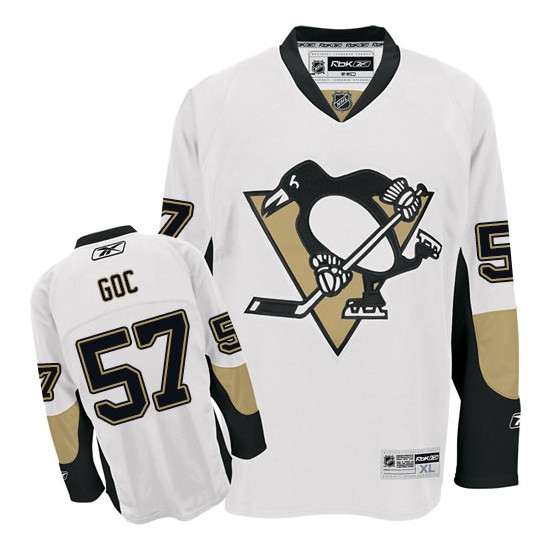 Premier Reebok Adult Marcel Goc Away Jersey - NHL 57 Pittsburgh Penguins