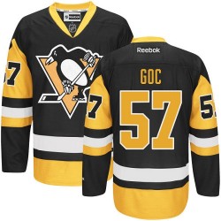 Authentic Reebok Adult Marcel Goc Black/ Third Jersey - NHL 57 Pittsburgh Penguins