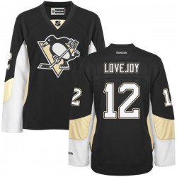 Authentic Reebok Women's Ben Lovejoy Home Jersey - NHL 12 Pittsburgh Penguins