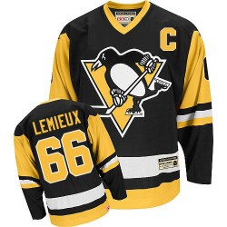 Authentic CCM Youth Mario Lemieux Throwback Jersey - NHL 66 Pittsburgh Penguins