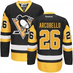 Authentic Reebok Adult Mark Arcobello Alternate Jersey - NHL 26 Pittsburgh Penguins