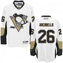 Authentic Reebok Adult Mark Arcobello Away Jersey - NHL 26 Pittsburgh Penguins