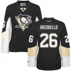 Premier Reebok Women's Mark Arcobello Home Jersey - NHL 26 Pittsburgh Penguins