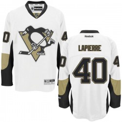 Authentic Reebok Adult Maxim Lapierre Away Jersey - NHL 40 Pittsburgh Penguins
