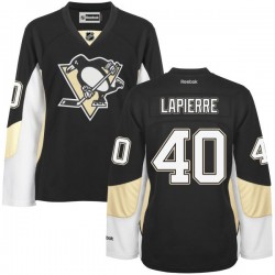 Authentic Reebok Women's Maxim Lapierre Home Jersey - NHL 40 Pittsburgh Penguins