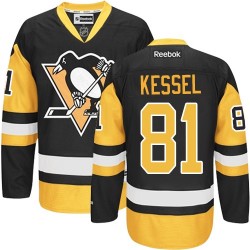 Authentic Reebok Adult Phil Kessel Black/ Third Jersey - NHL 81 Pittsburgh Penguins