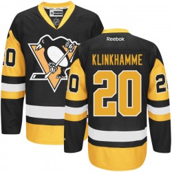 Authentic Reebok Adult Rob Klinkhammer Alternate Jersey - NHL 20 Pittsburgh Penguins