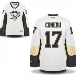 Premier Reebok Women's Blake Comeau Away Jersey - NHL 17 Pittsburgh Penguins