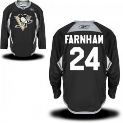 Authentic Reebok Adult Bobby Farnham Alternate Jersey - NHL 24 Pittsburgh Penguins