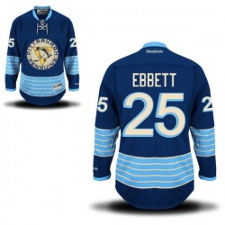 Authentic Reebok Adult Andrew Ebbett Alternate Jersey - NHL 25 Pittsburgh Penguins
