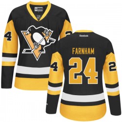 Premier Reebok Adult Bobby Farnham Alternate Jersey - NHL 24 Pittsburgh Penguins