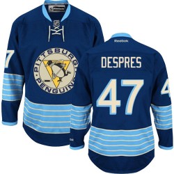 Authentic Reebok Adult Simon Despres Vintage New Third Jersey - NHL 47 Pittsburgh Penguins