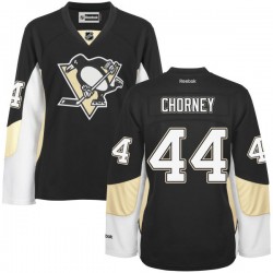 Premier Reebok Women's Taylor Chorney Home Jersey - NHL 44 Pittsburgh Penguins