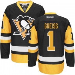 Authentic Reebok Adult Thomas Greiss Alternate Jersey - NHL 1 Pittsburgh Penguins