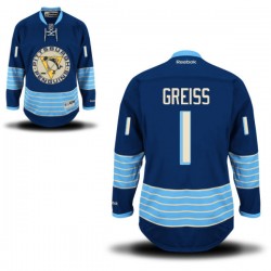 Authentic Reebok Adult Thomas Greiss Alternate Jersey - NHL 1 Pittsburgh Penguins