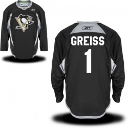 Authentic Reebok Women's Thomas Greiss Home Jersey - NHL 1 Pittsburgh Penguins