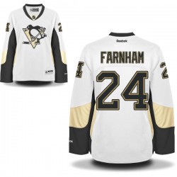 Authentic Reebok Women's Bobby Farnham Away Jersey - NHL 24 Pittsburgh Penguins