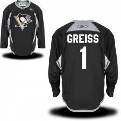 Premier Reebok Women's Thomas Greiss Home Jersey - NHL 1 Pittsburgh Penguins