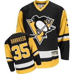 Premier CCM Adult Tom Barrasso Throwback Jersey - NHL 35 Pittsburgh Penguins