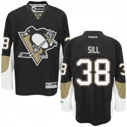Authentic Reebok Adult Zach Sill Home Jersey - NHL 38 Pittsburgh Penguins