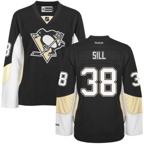 Premier Reebok Women's Zach Sill Home Jersey - NHL 38 Pittsburgh Penguins