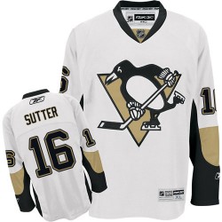 Authentic Reebok Adult Brandon Sutter Away Jersey - NHL 16 Pittsburgh Penguins