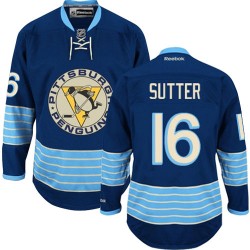 Authentic Reebok Adult Brandon Sutter Vintage New Third Jersey - NHL 16 Pittsburgh Penguins