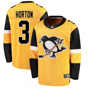 Breakaway Fanatics Branded Youth Tim Horton Gold Alternate Jersey - NHL Pittsburgh Penguins