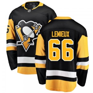 Breakaway Fanatics Branded Youth Mario Lemieux Black Home Jersey - NHL Pittsburgh Penguins