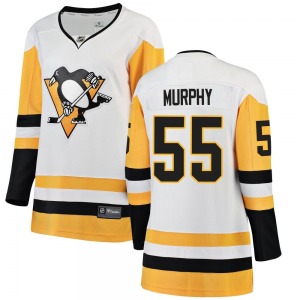 Breakaway Fanatics Branded Women's Larry Murphy White Away Jersey - NHL Pittsburgh Penguins
